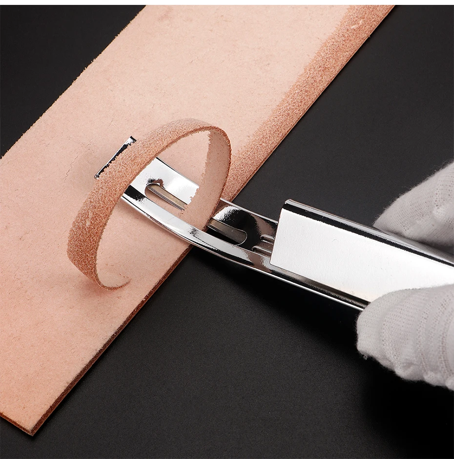 Skiver Leather Thin - 1 Satz Sicherheits-Schrägwerkzeug-Sets aus Metall und
