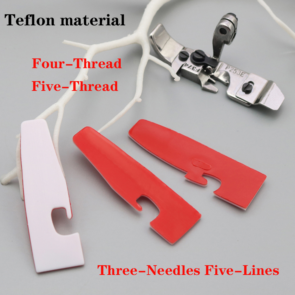 Leatherwork Press - Overlock-Coverstitch Overlock-Nähmaschine 700/747/757 Nähfuß Leder Vierzeile/Fünfzeile