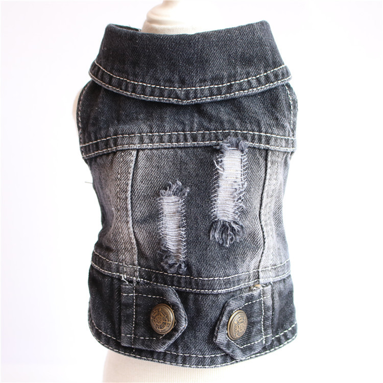 Leather Work Jeans - Großhandel Haustierkleidung Mode Klassisch Cool Denim