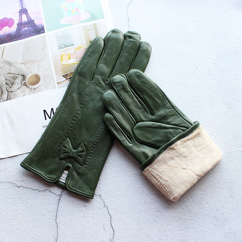 Winter Warme Farbige Leder Wlo – Leather Work Winter Gloves Bewertung und Preis