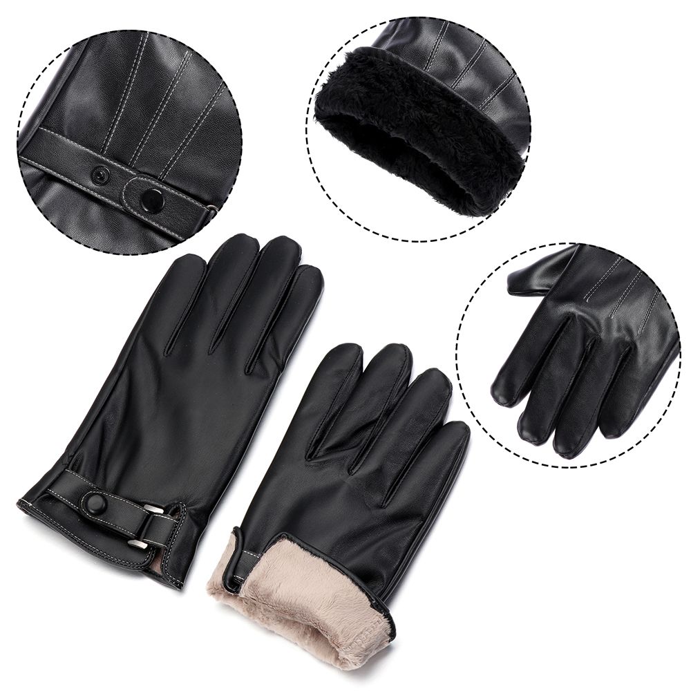 Herren Fleece Thermo Leder han – Leather Work Winter Gloves Bewertung und Preis