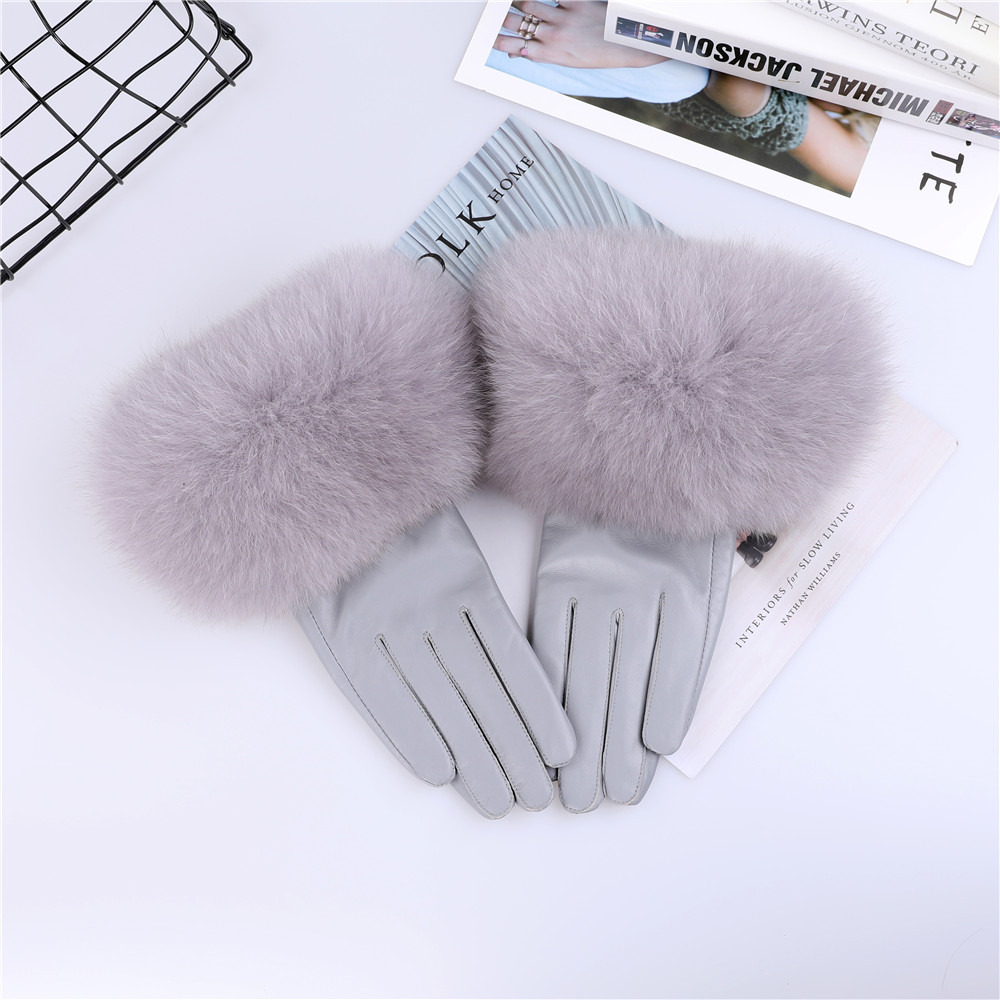 Schaffell Natürliche Fuchs Pel – Leather Work Winter Gloves Bewertung und Preis