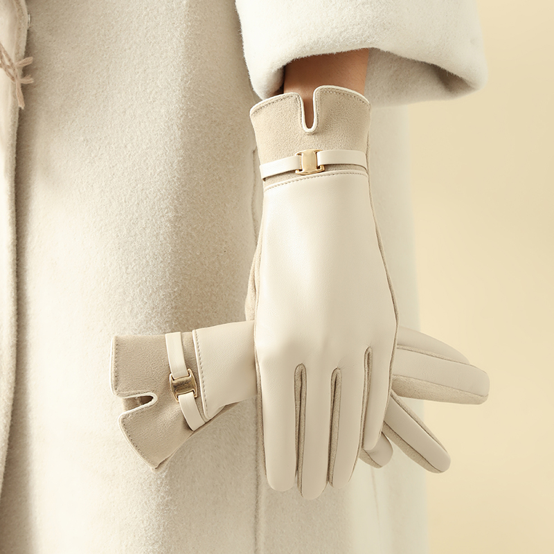1 Paar Handschuhe für Damen im – Leather Work Winter Gloves Bewertung und Preis
