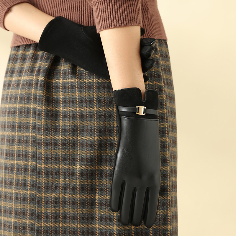 1 Paar Handschuhe für Damen im – Leather Work Winter Gloves Bewertung und Preis