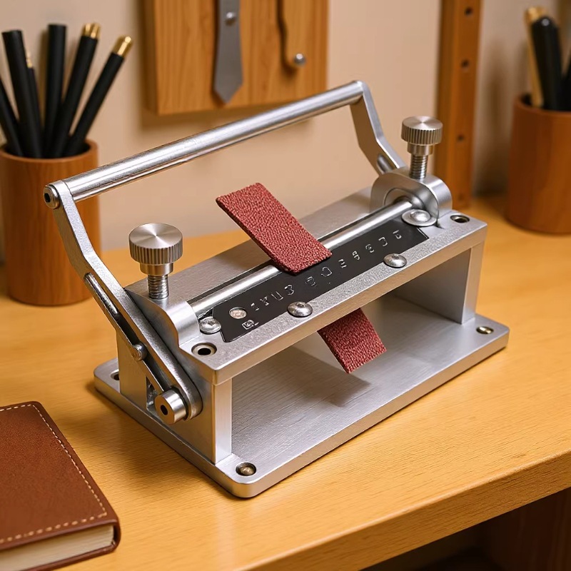 Manuelle Lederspaltermaschine, – Skiver Leather Thin Bewertung und Preis