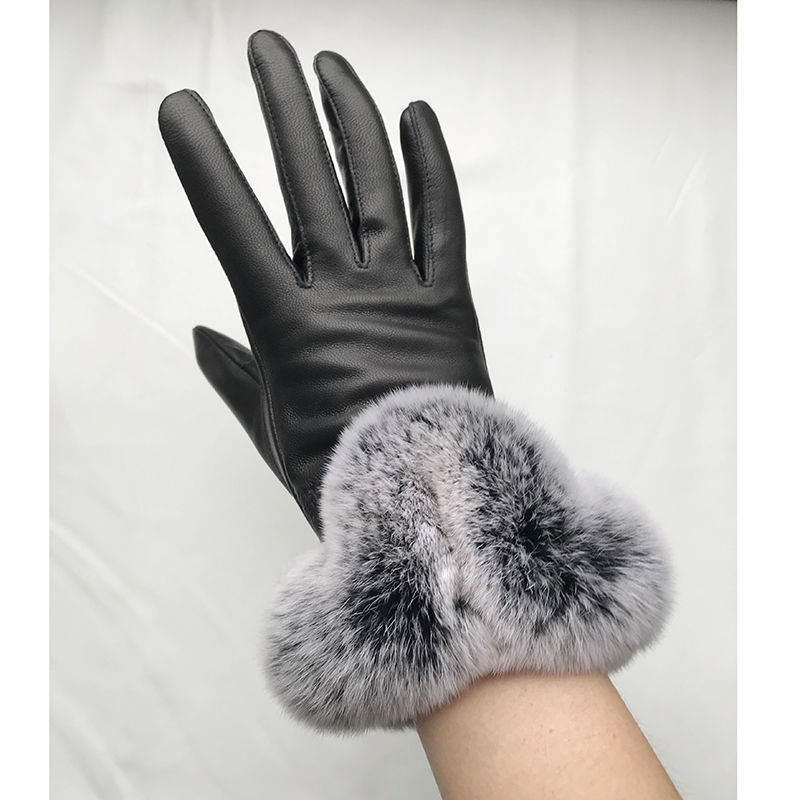 Frauen Winter Echtem Schaffell – Leather Work Winter Gloves Bewertung und Preis