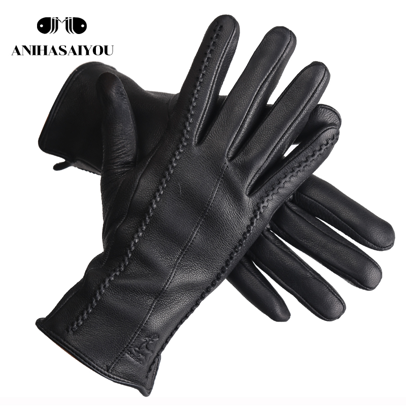 2024 Modische Schafsleder-Dame – Leather Work Winter Gloves Bewertung und Preis
