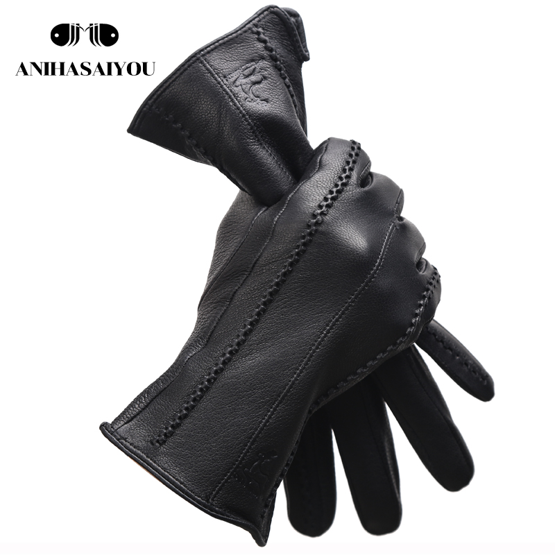 2024 Modische Schafsleder-Dame – Leather Work Winter Gloves Bewertung und Preis