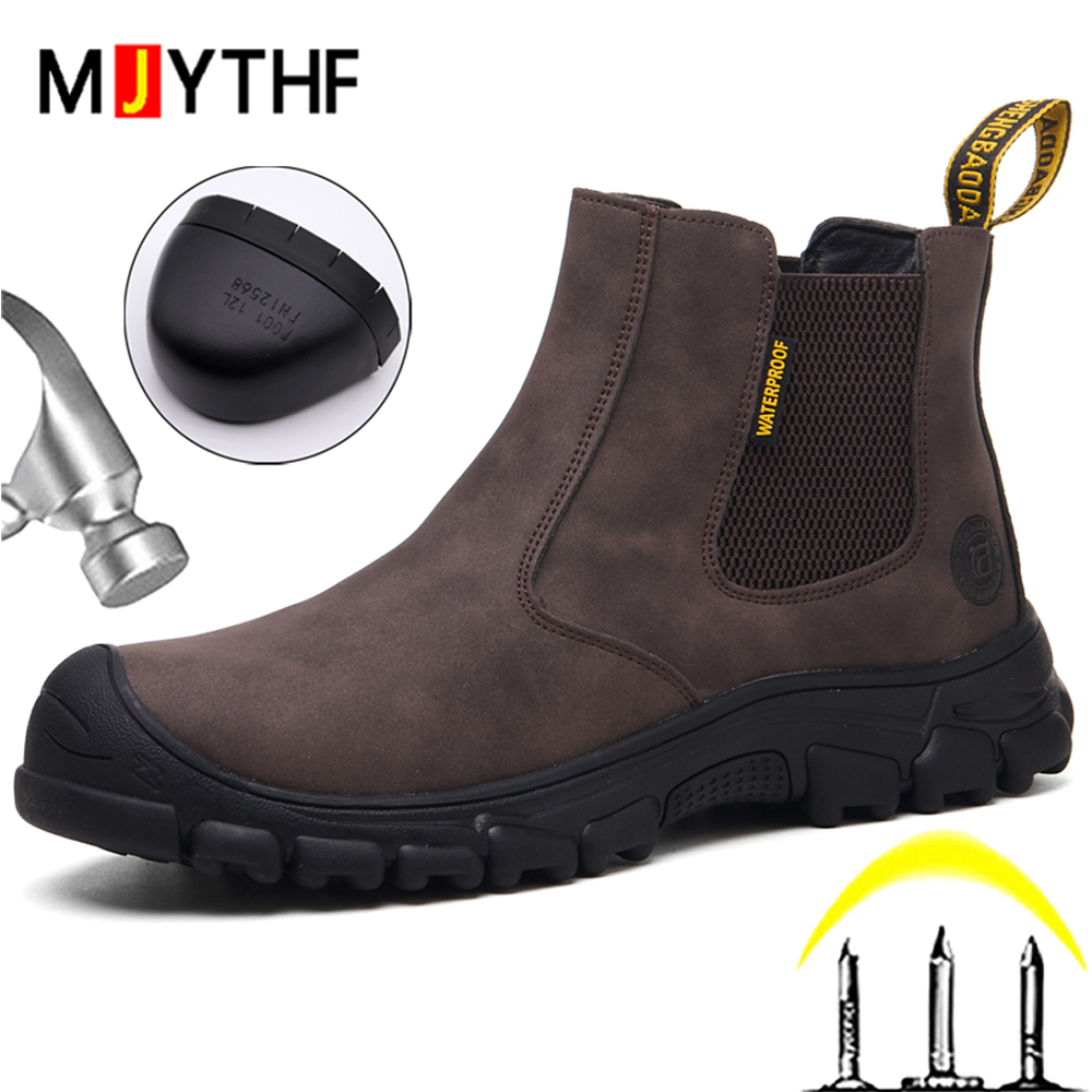 Wasserdichte Arbeitsstiefel fü – Leather Work Fabric Bewertung und Preis
