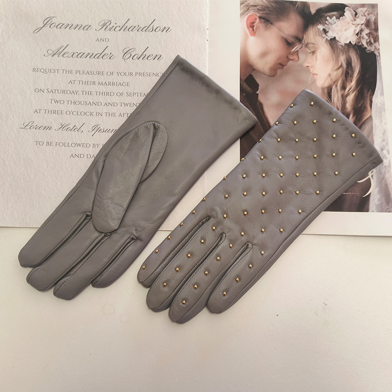 Neue frauen Schaffell Handschu – Leather Work Winter Gloves Bewertung und Preis