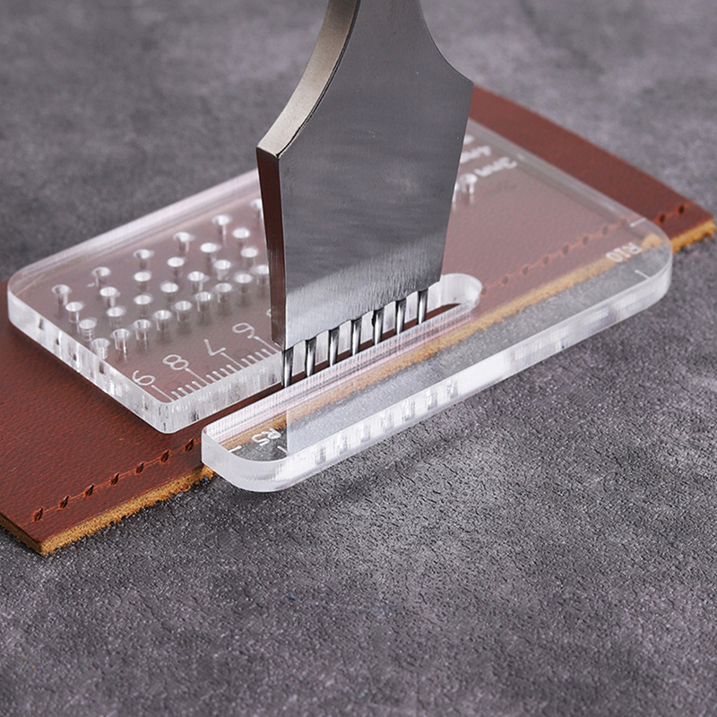 4mm Verdicktes Transparentes A – Leatherwork Ruler Bewertung und Preis