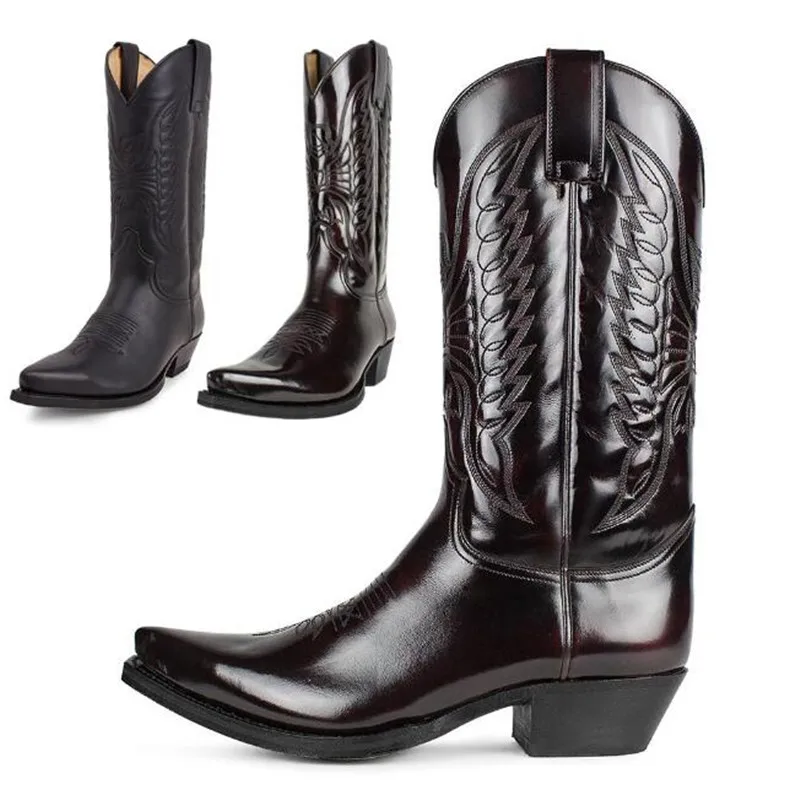 Cowboy Herren Damen Country Vi – Leather Work Fabric Bewertung und Preis