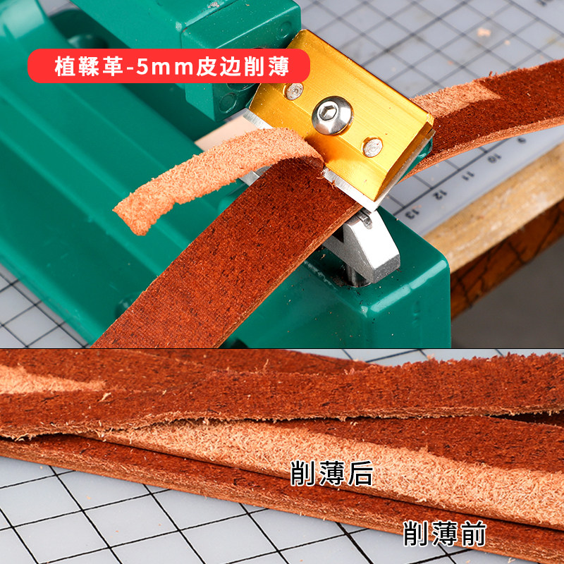 Neue DIY Lederbearbeitungs-Sch – Skiver Leather Thin Bewertung und Preis