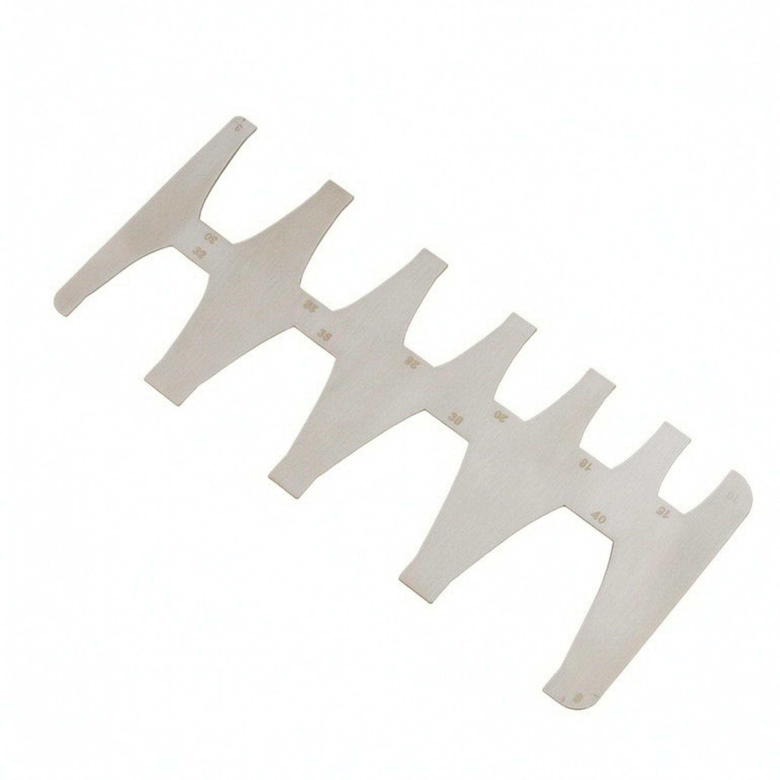 Gürtelschablone, 1,2 mm dickes – Leatherwork Ruler Bewertung und Preis