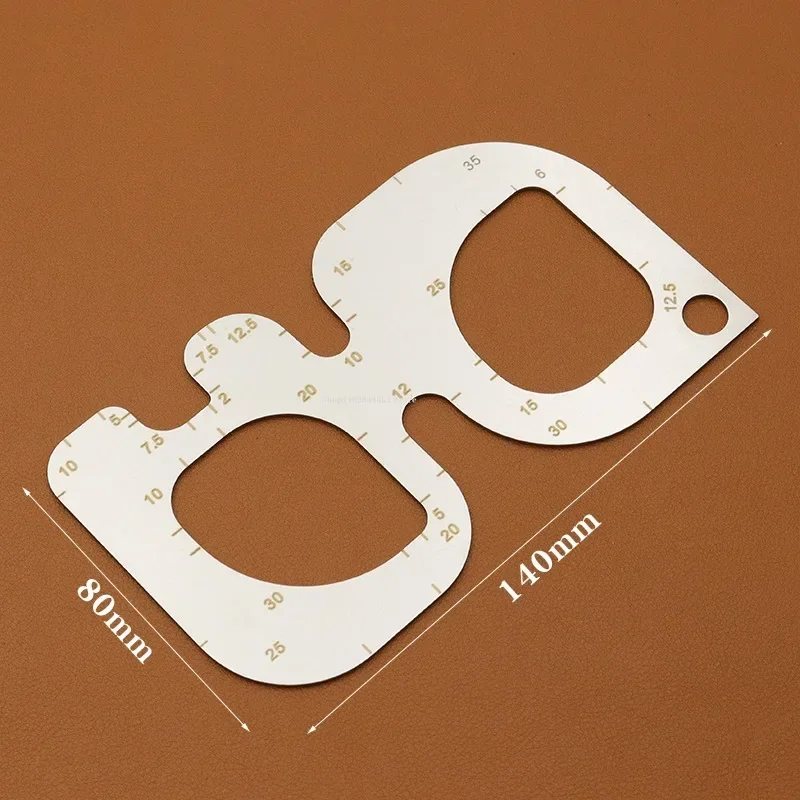 R Position ierungs lineal Edel – Leatherwork Ruler Bewertung und Preis