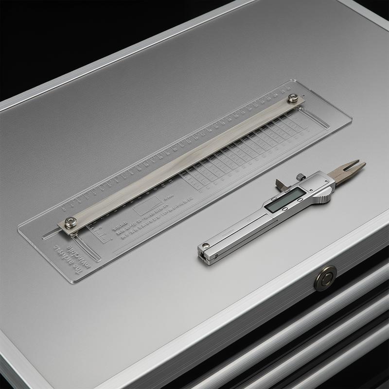 Bogenmacher-Flachlederlineal,  – Leatherwork Ruler Bewertung und Preis