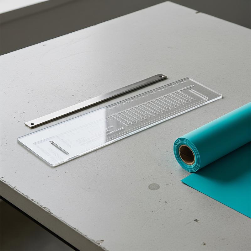 Bogenmacher-Flachlederlineal,  – Leatherwork Ruler Bewertung und Preis