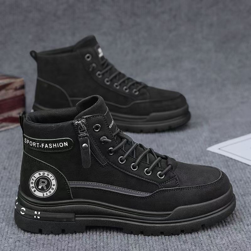 Männer Retro High Top Arbeit S – Leather Work Fabric Bewertung und Preis