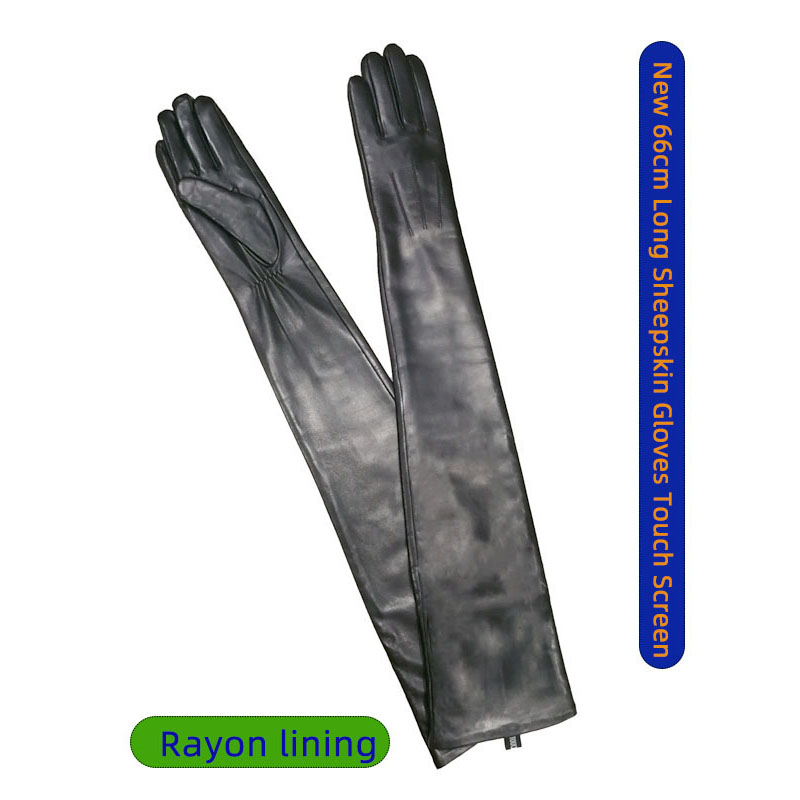 Damen Lange Schafsleder-Handsc – Leather Work Winter Gloves Bewertung und Preis