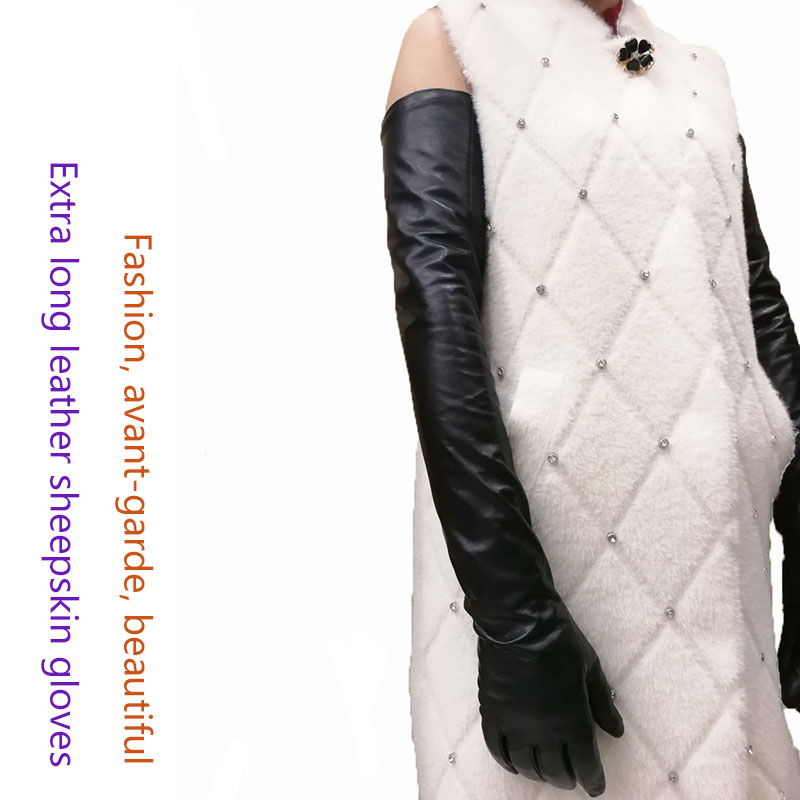 Damen Lange Schafsleder-Handsc – Leather Work Winter Gloves Bewertung und Preis