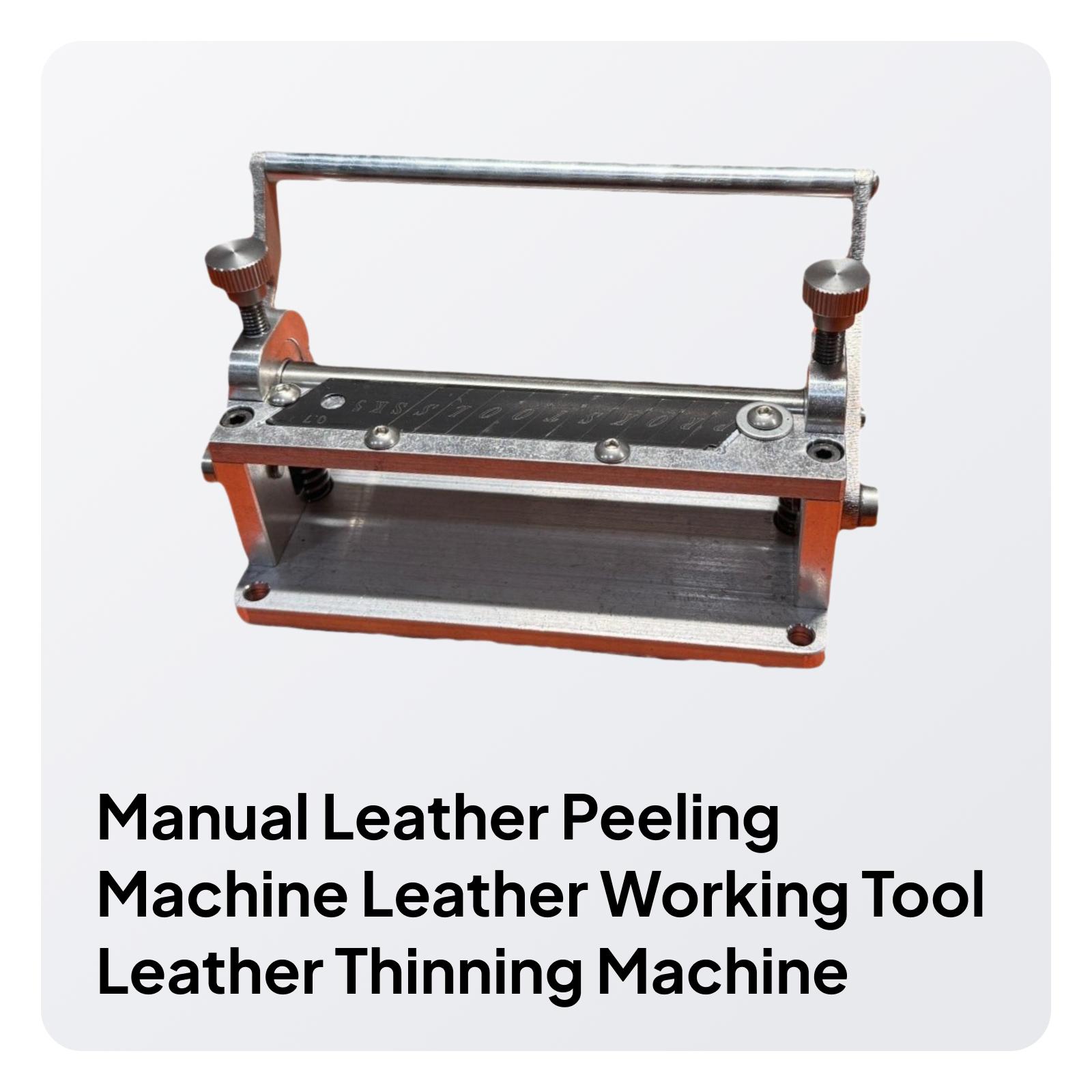 Manueller Leder-Verdünnungs- u – Skiver Leather Thin Bewertung und Preis