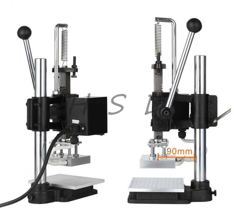 Manuelle Heißprägemaschine mit – Leatherwork Press Bewertung und Preis